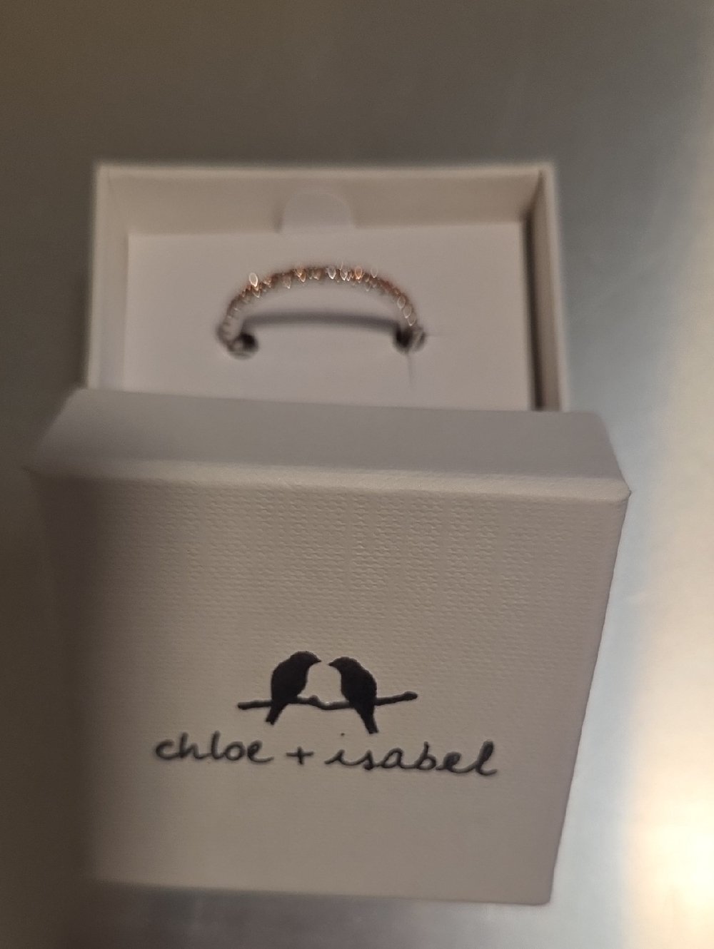 Chloe + Isabel Petits Bijoux Stacking Ring Topaz - size 9 - R175TZSR-9